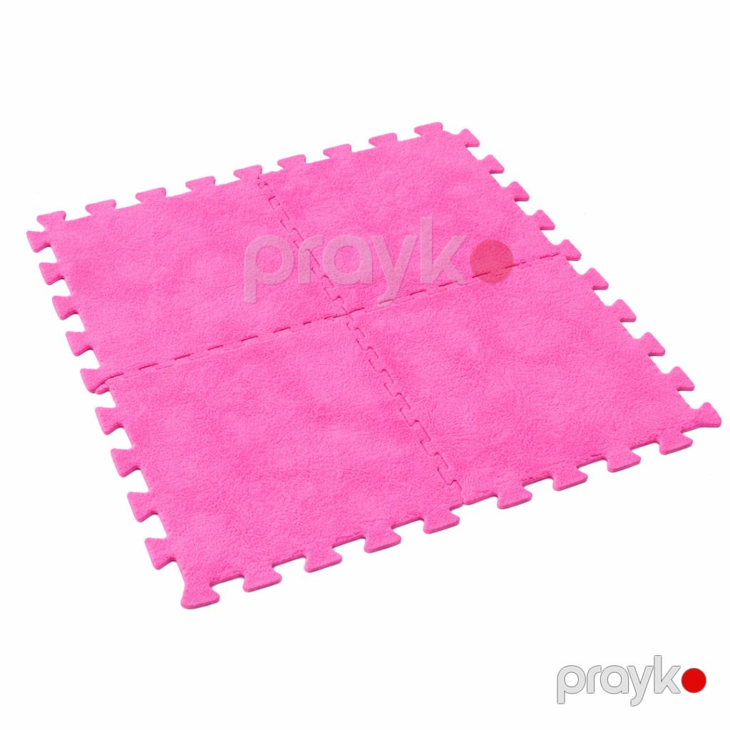Uşaqlar üçün döşəmə-pazl 18540161, EVA, 30x30x1 sm, 10 hissə, çəhrayı — Mallar, Bakı (2)