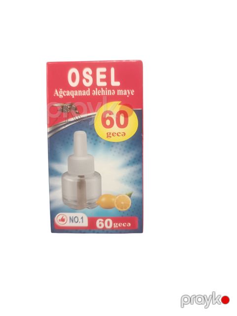 Ağcaqanadlara qarşı maye Osel No.1 60 gecə — Bakı