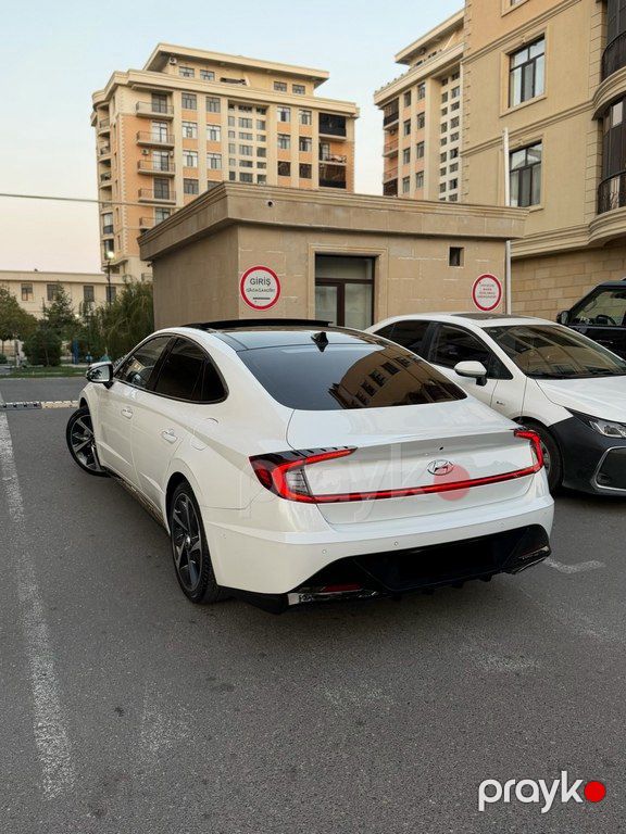 Hyundai Sonata, 1.6 L, 2021 il, 78 000 km — Avtomobillər, Bakı (7)