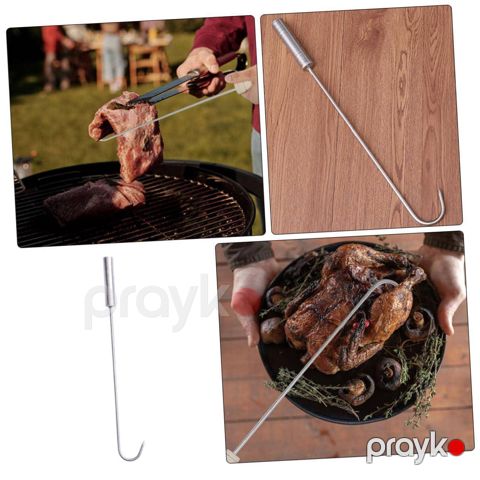 Kömür yaymaq üçün alət, 70 sm, paslanmayan polad - KD76YR — Bakı