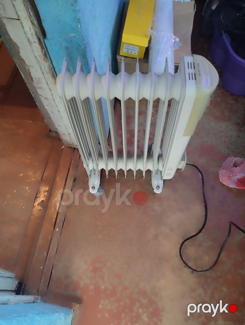 Yağ radiator tipli elektrikli qızdırıcı - Bölmələr: 8dilimli radiator — Sumqayıt