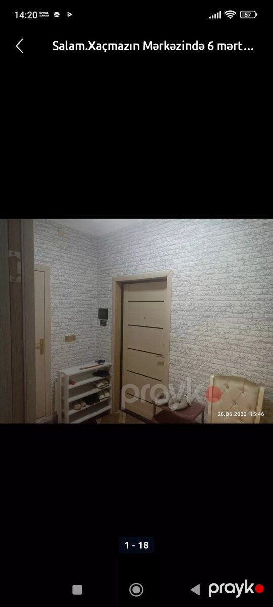 2-otaqlı yeni tikili kirayə verilir, Xaçmaz r., 39 m² — Mənzil, Xaçmaz (9)