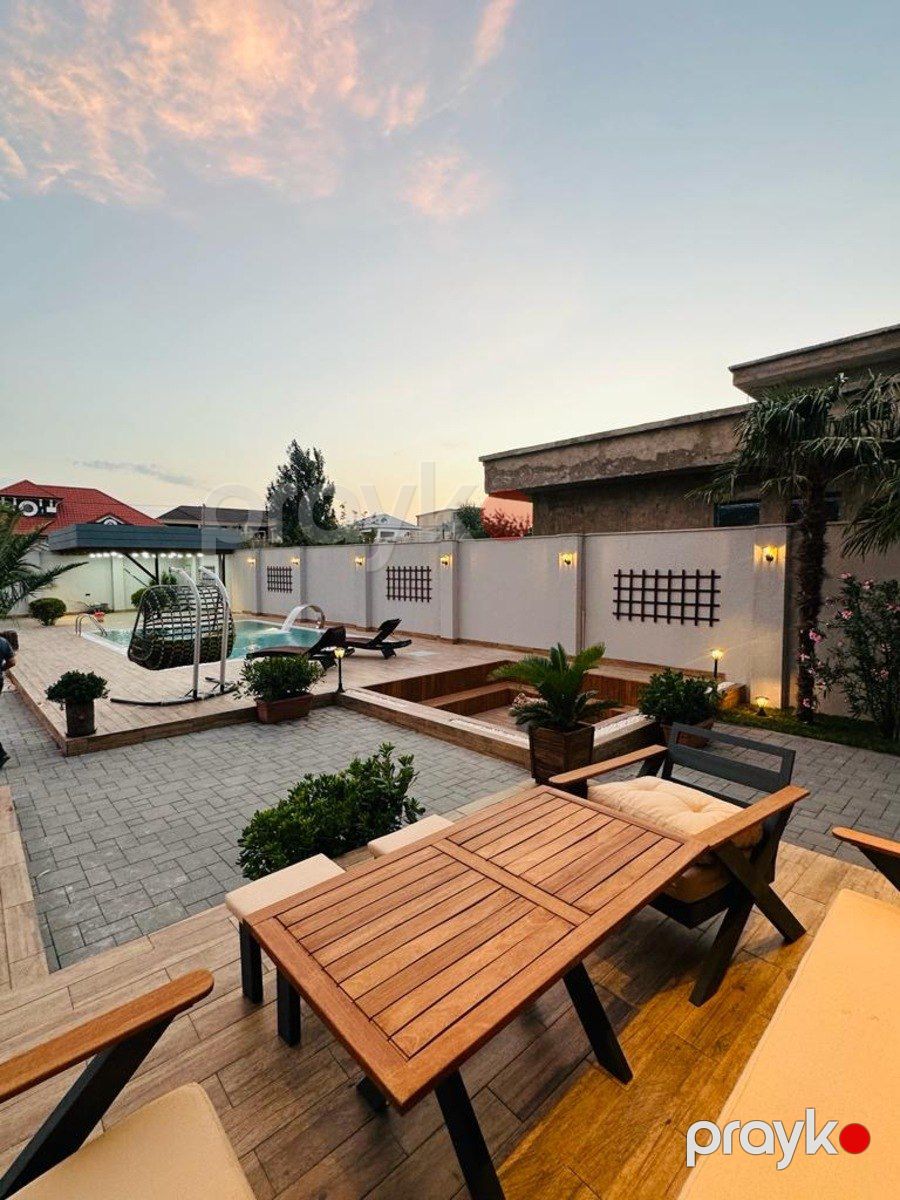 İcarəyə verilir 6 otaqlı həyət evi/bağ evi 500 m² — Ev, villa, Bakı (6)