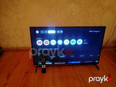 Smart TV (Google TV interfeysi) - Ekran ölçüsü: təxminən 32-32 düym — Şəmkir