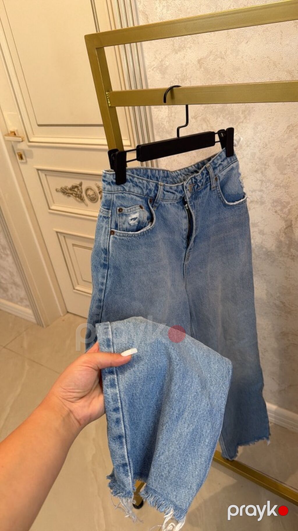 Məhsul: Zara jeans şalvar 89 Azne alinib razmer M L gedir — Jinslər, Masazır (2)