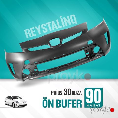 Toyota Prius 30 restaylinq ön buferi — Bakı