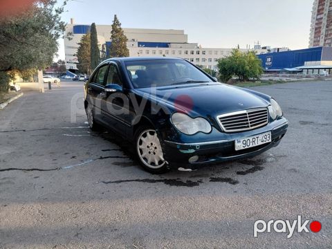 Mercedes C 200, 2.0 L, 2002 il, 435 000 km — Bakı