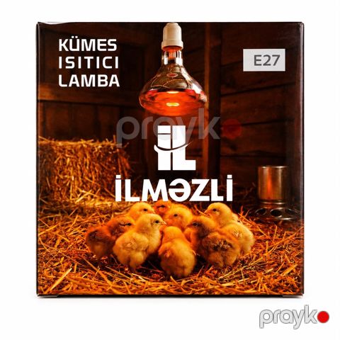 Qızdırıcı lampa İlməzli, inkubator üçün, 15x19x20 sm, 150 Vt — Bakı