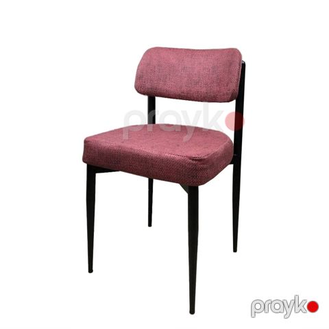 Stul Moka Standart, qırmızı, ağac/dəmir/parça, 46x46x84 sm, maksimal yüklənmə 180 kq, oturacaq hündürlüyü 45 sm - Delgroup1174 — Bakı