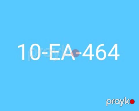 Avtomobil qeydiyyat nişanı - 10-EA-464 — Bakı