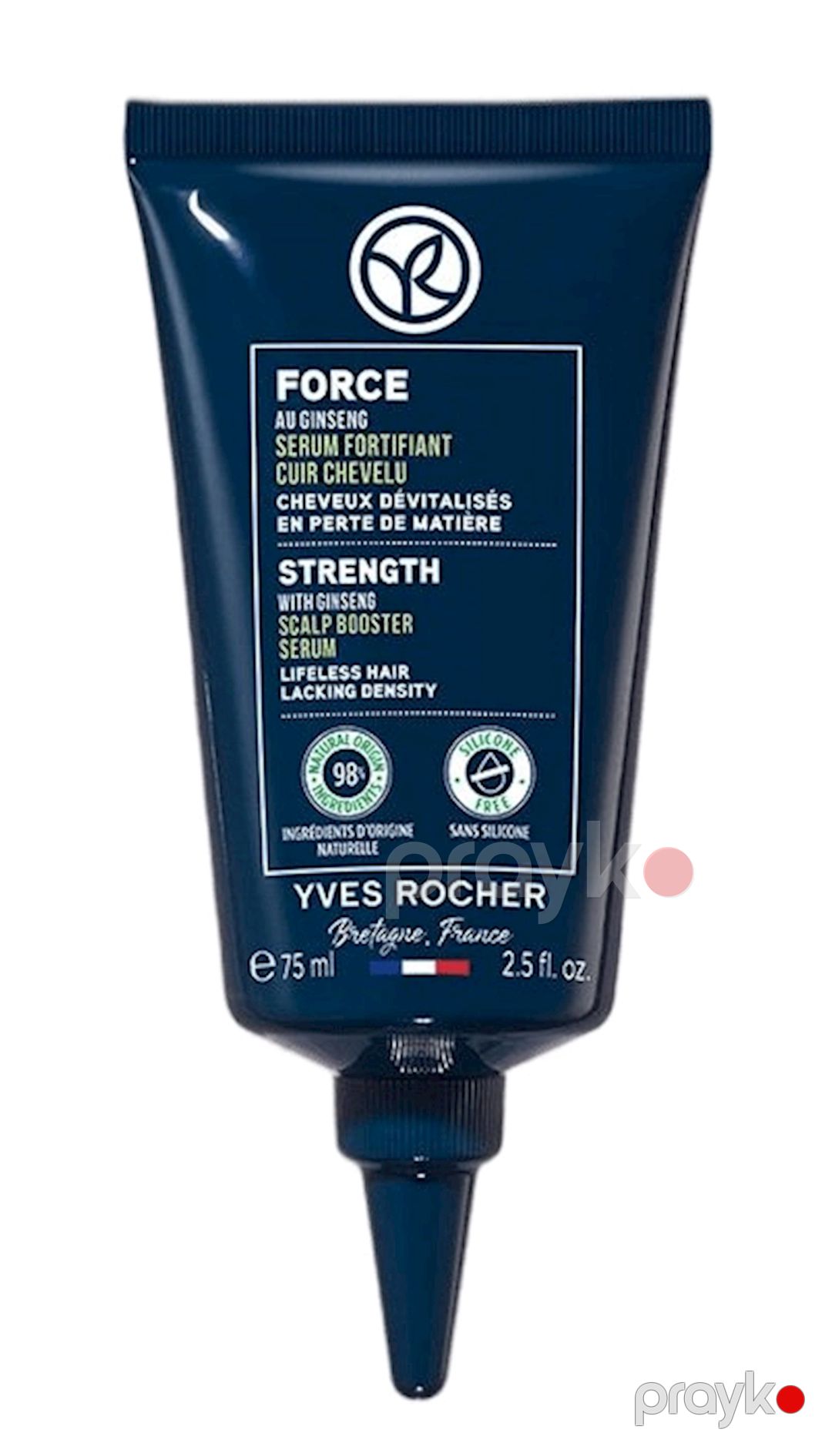 Saç üçün zərdab Yves Rocher Strengtht 75 ml — Mallar, Bakı (2)