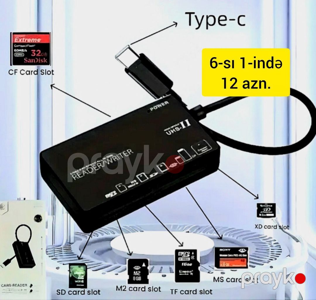 Kart oxuyucu — Şəbəkə və server avadanlığı, Bakı (2)