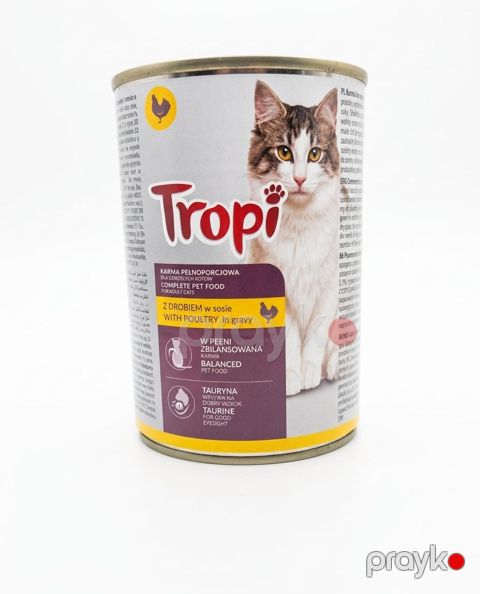 Konserv Tropi With poultry in gravy, 400 q — Bakı