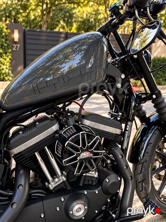 Harley-Davidson XL883N Sportster Iron 883, 900 sm3, 2022 il, 6 300 km — Motosikletlər, Bakı (10)