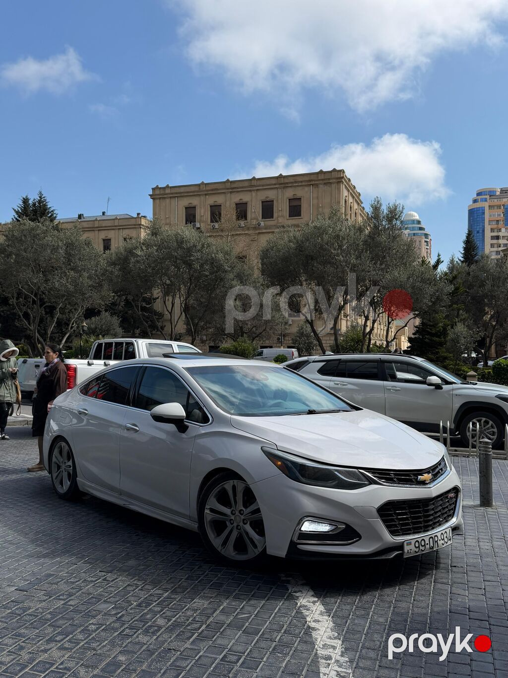 Chevrolet Cruze: 1.4 l 2017 il 230000 km Sedan — Avtomobillər, Digah (2)