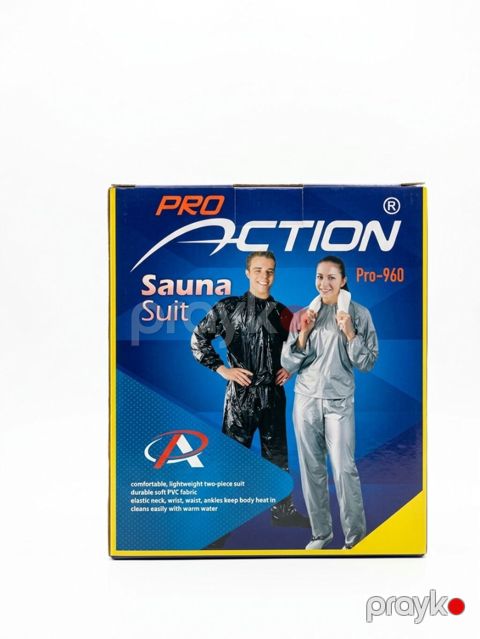Pro Action Sauna Suit Pro-960 - İki hissəli (üst və şalvar) sauna — Bakı