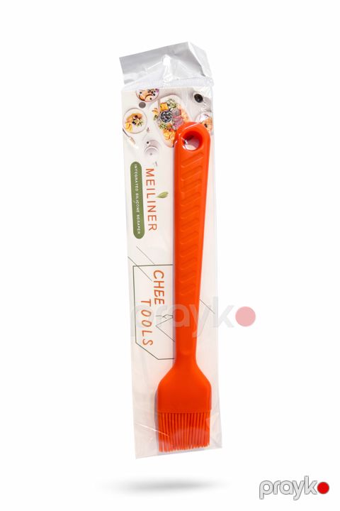 Mətbəx fırçası SH8187, silikon, narıncı, 25 sm — Bakı