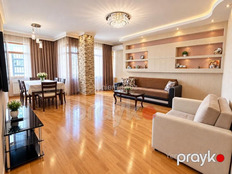 Satılır 3 otaqlı Bina evi menzil (Yeni tikili), 143 m², Nəsimi rayonu — Mənzil, Bakı (2)