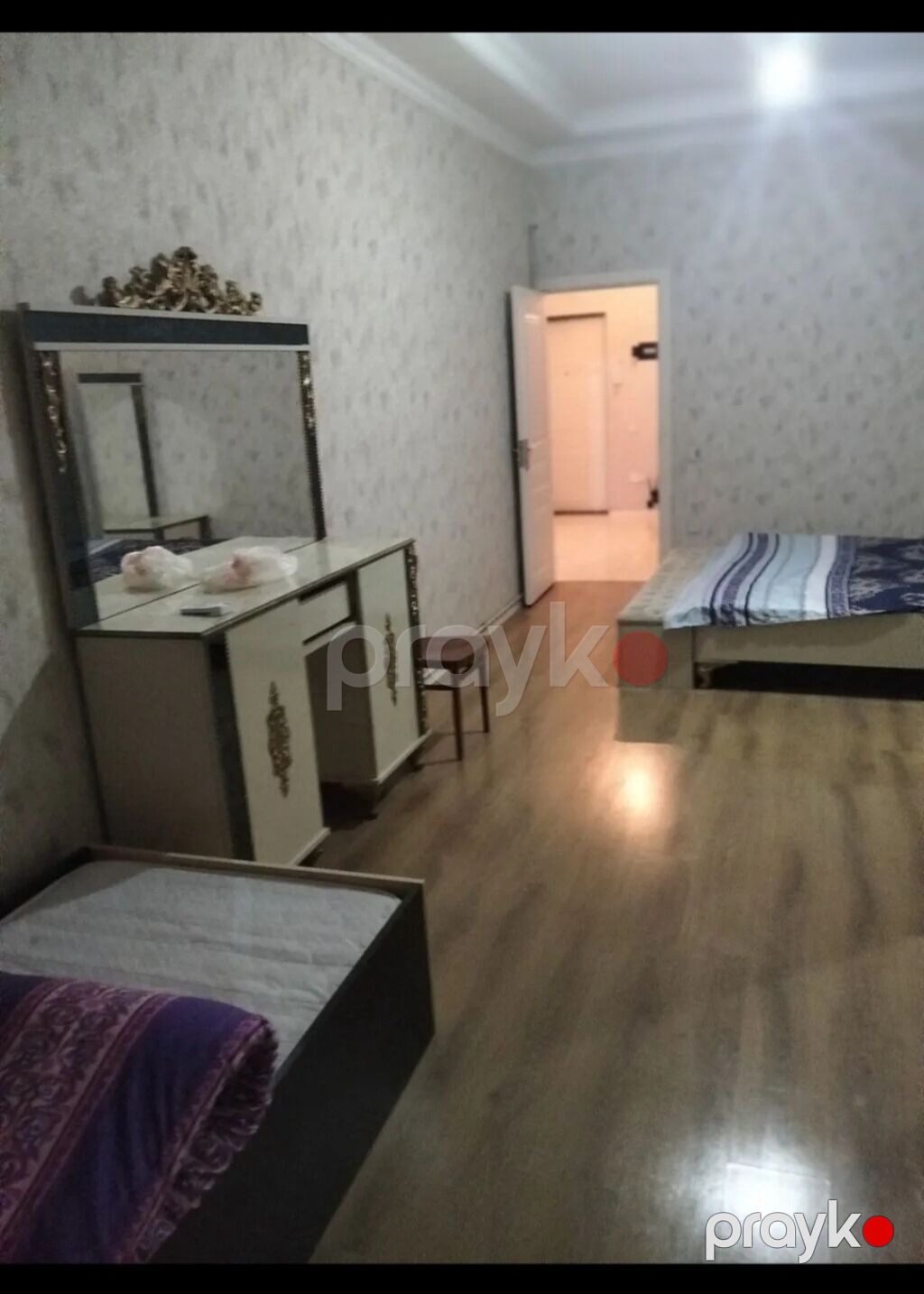 Kirayə üçün tam mebellı 2 otaqlı mənzil - Geniş yataq otağı: iri — Mənzil, Sumqayıt (4)