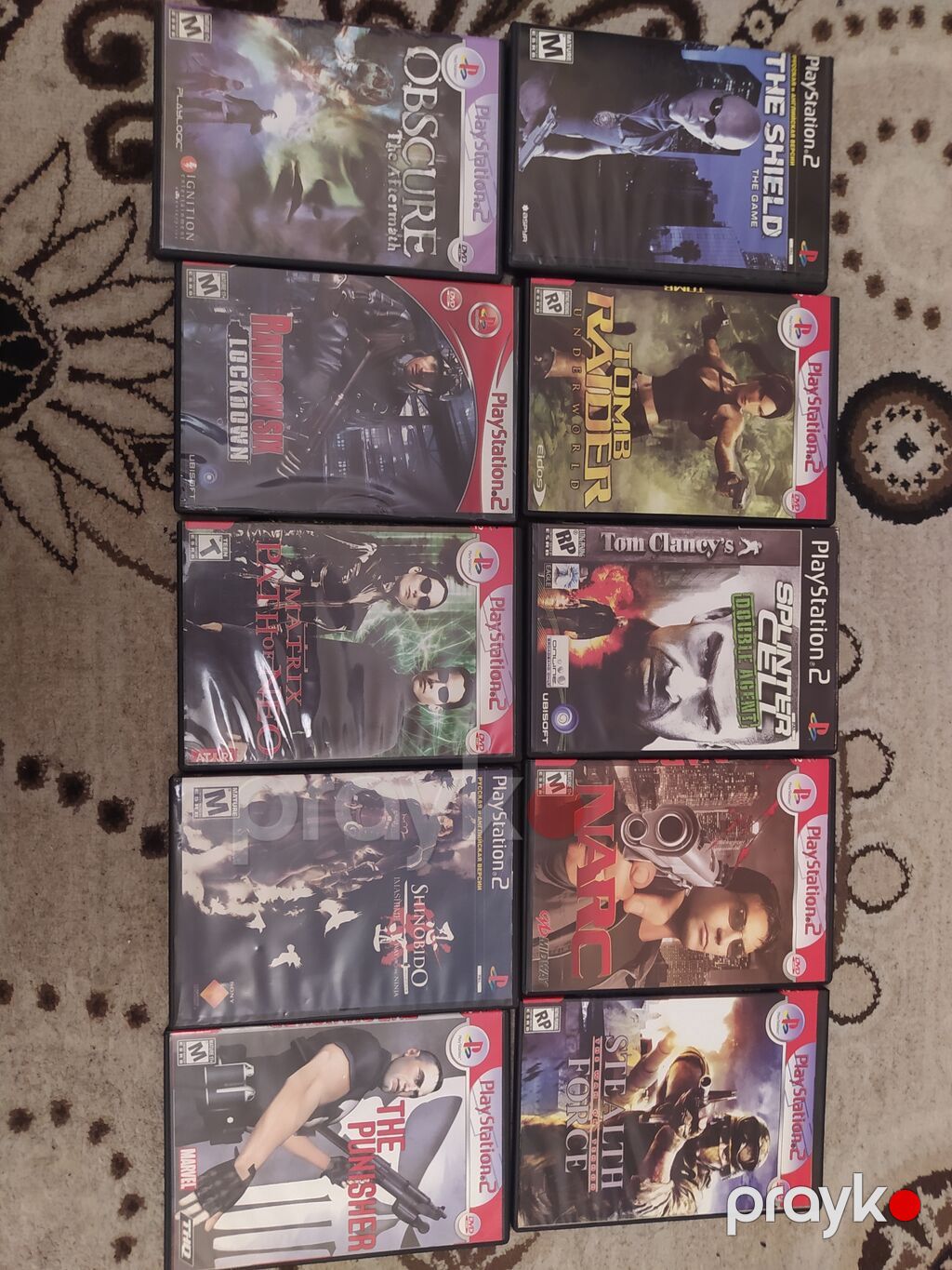 PlayStation 2 üçün böyük fiziki disk kolleksiyası PS2 üçün müxtəlif — Konsol oyunları, Bakı (3)