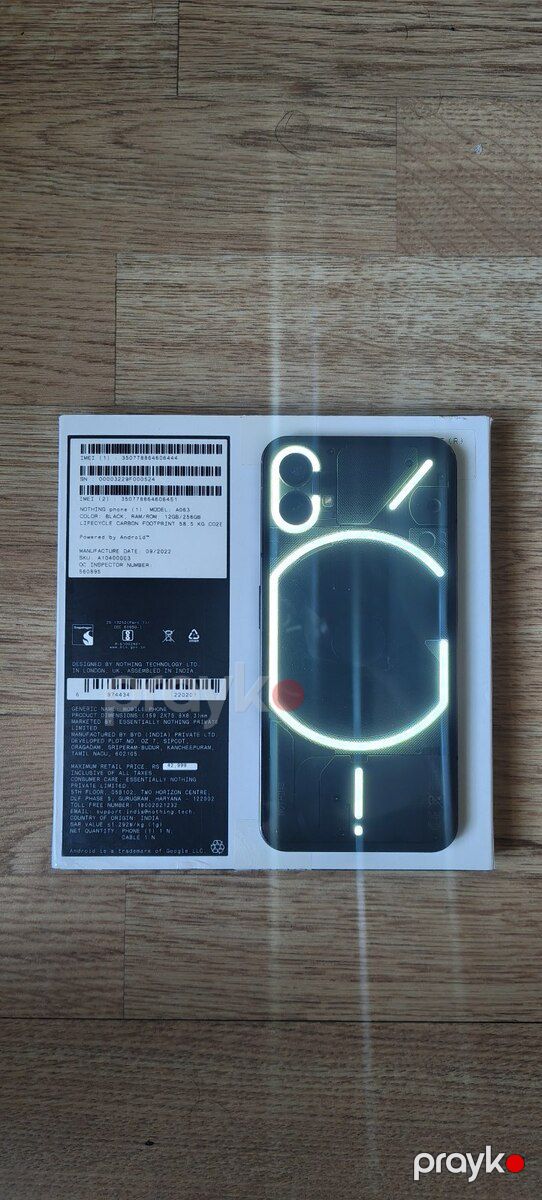 Nothing Phone (1) Black 256GB/12GB — Smartfonlar, Bakı (4)