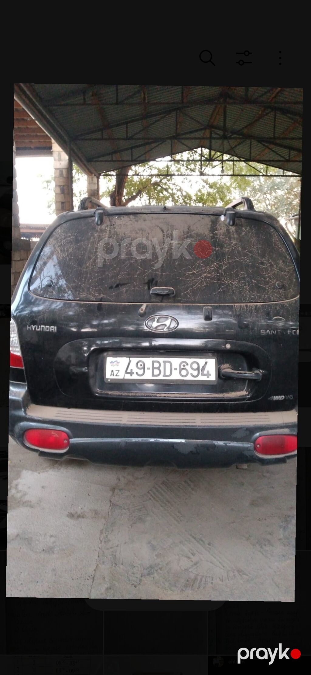 Hyundai Santa Fe: 2.7 l Krossover — Avtomobillər, Saatlı (2)