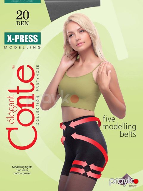 Kolqotqa Conte X-Press, 20 den, ölçü 5, Nero — Bakı
