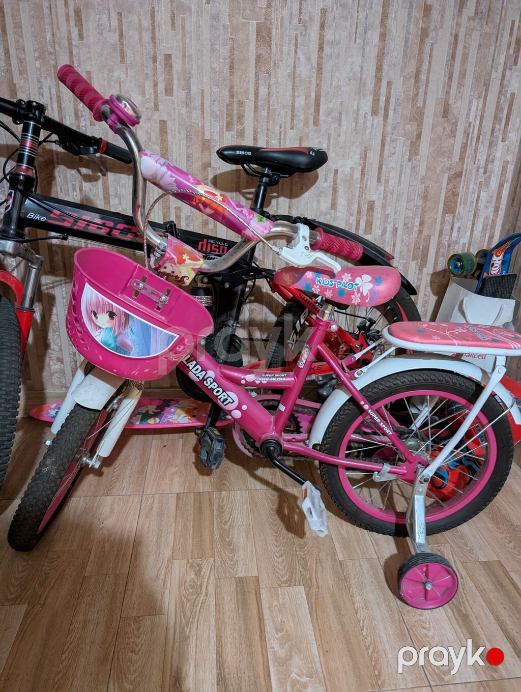 Uşaq velosipedi – Lada Sport, çəhrayı rəngli Xüsusiyyətlər: - Təkər — Uşaq velosipedləri, Bakı (3)