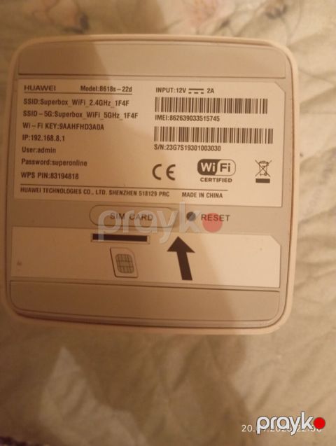 3 ədəd var. Huawei B618s-22d 4G LTE Wi‑Fi router Xüsusiyyətlər — Bakı