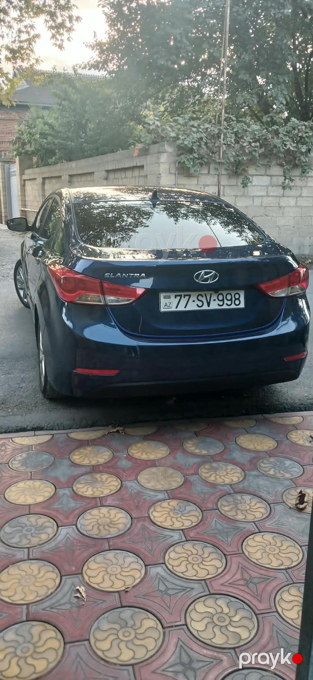 Hyundai Elantra: 1.8 l 2014 il Sedan — Avtomobillər, Bərdə (5)
