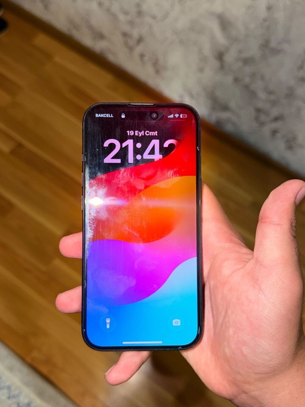 IPhone 15, Qara, Face ID — Apple iPhone, Bakı (4)