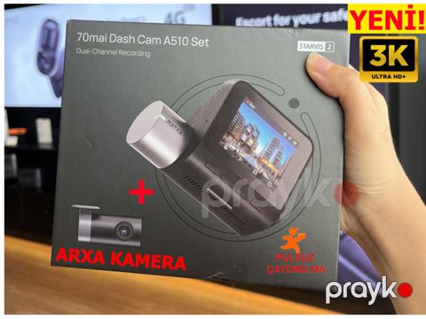 Videoqeydiyyatçı Xiaomi 70mai A510 + 64GB — Bakı