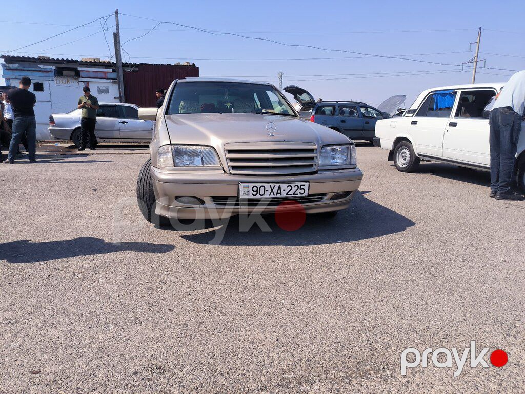 Mercedes C 220, 2.2 L, 1996 il, 390 587 km — Avtomobillər, Bakı (3)
