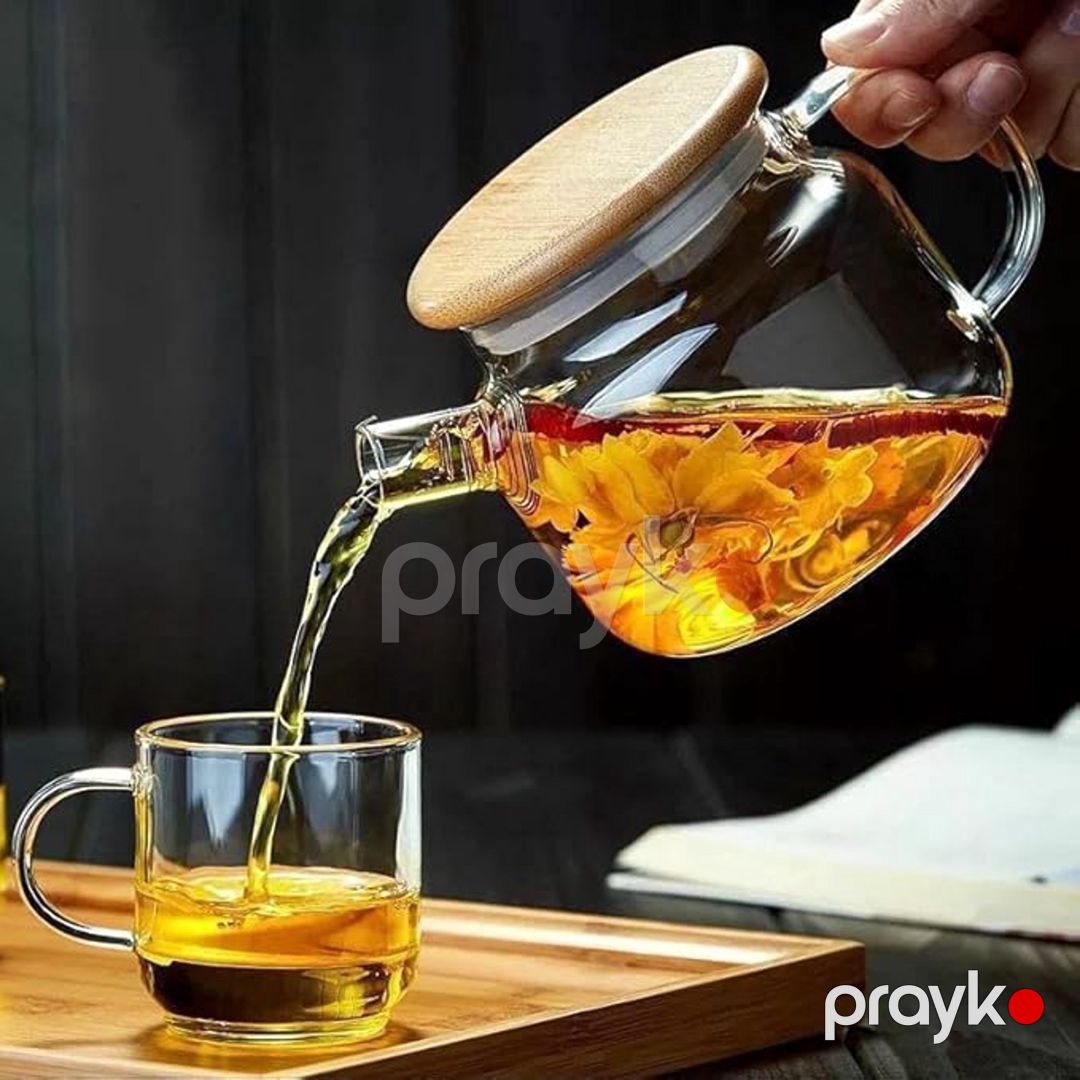 Dəmləmə çaydanı partyL1, borosilikat şüşə, 1 l — Mallar, Bakı