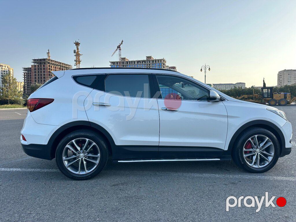 Hyundai Santa Fe, 2.0 L, 2016 il, 189 000 km — Avtomobillər, Sumqayıt (3)