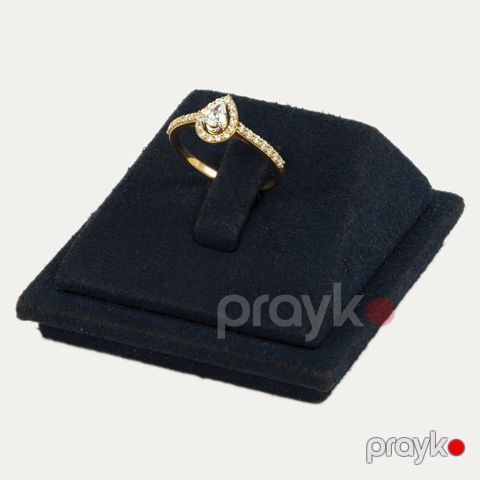 Üzük qadınlar üçün VJ3942, qızıl 750 əyar, brilyant — Bakı