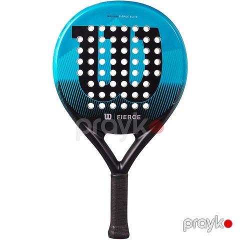 Padel raketkası Wilson Fierce Elite 2 WR114911U2, dairəvi, 455 mm, uniseks, göy/qara — Bakı