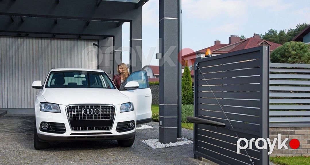 İki laylı darvaza mühərriki Alutech Ambo swing 5000 Pro — Təmir və inşaat, Bakı (7)