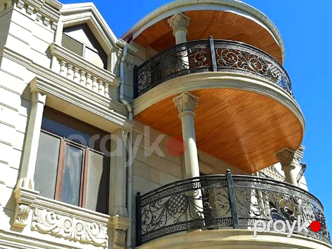 Satılır 10 otaqlı həyət evi/bağ evi 500 m² — Ev, villa, Bakı (3)
