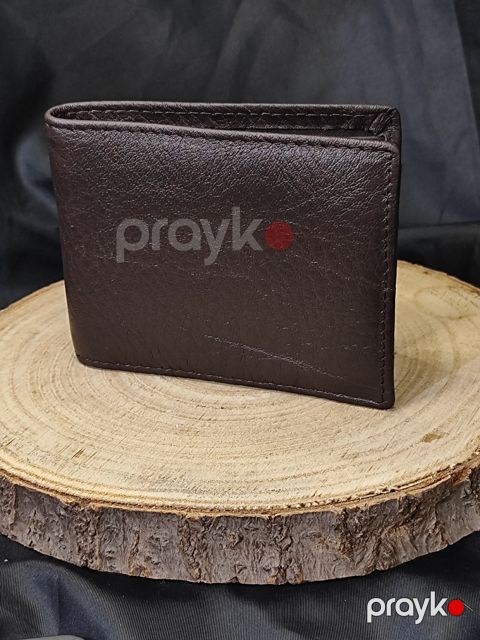 Pulqabı RS, dəri, qəhvəyi, 10x9.6 sm — Bakı