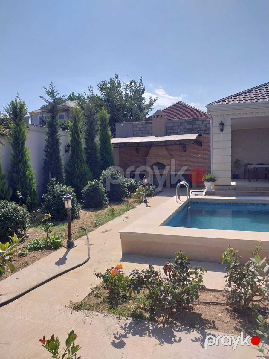 Satılır 6 otaqlı həyət evi/bağ evi 210 m² — Ev, villa, Bakı (2)