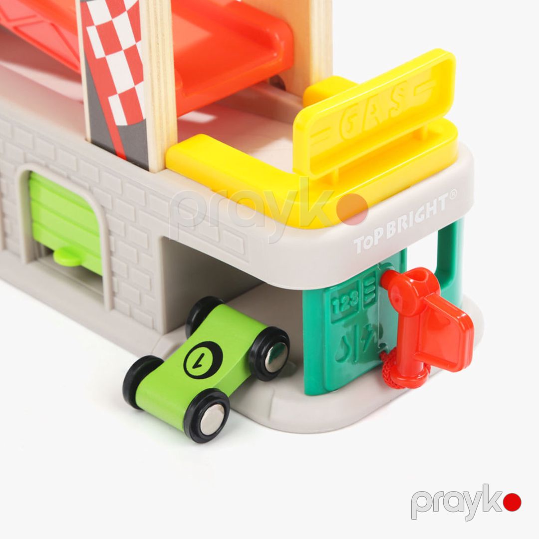 İnkişaf etdirən oyuncaq Top Bright City Ramp Racer 120402, bioplastik/taxta, 18+ ay — Mallar, Bakı (2)