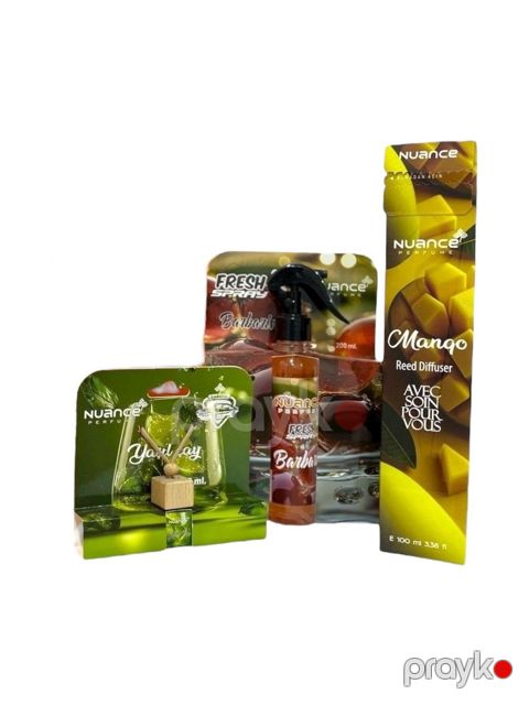 Tam hədiyyə dəsti ətir dəsti 3-lü - Mango-Barbaris-Yaşılçay-0405 — Bakı