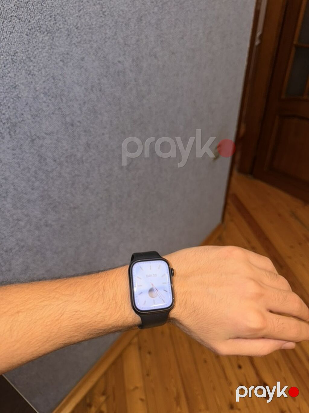 Apple Watch 8 (45mm) - Pil 96% -Səliqəli istifadə olunub Usta da — Ağıllı saatlar, Bakı (4)