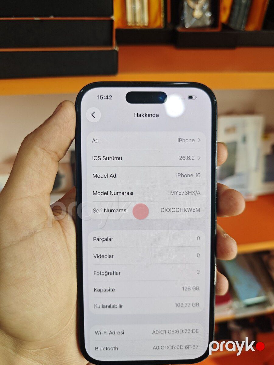 Apple iPhone 16 Black 128GB/8GB — Smartfonlar, Bakı (8)