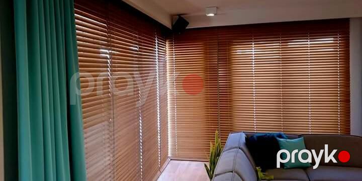 Taxta jalüzlər — Tekstil, Bakı (8)