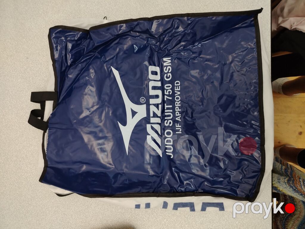 Mavi rəngli cüdo gi dəsti – Mizuno - Brend: Mizuno - Rəng: klassik — İdman geyimi, Xırdalan (8)