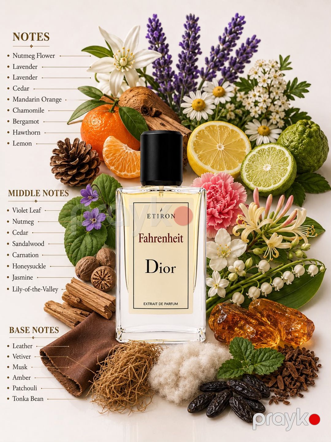 Etiron Fahrenheit Extrait De Parfum kişilər üçün, 35 ml — Mallar, Bakı (2)