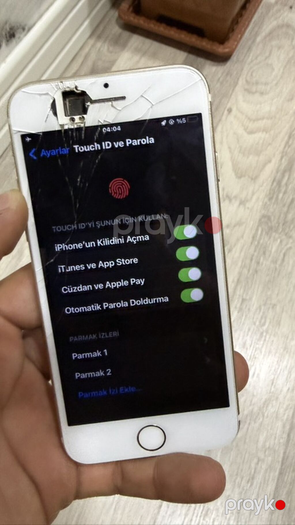 IPhone 7, 32 GB, Qızılı, Barmaq izi — Apple iPhone, Bakı (6)