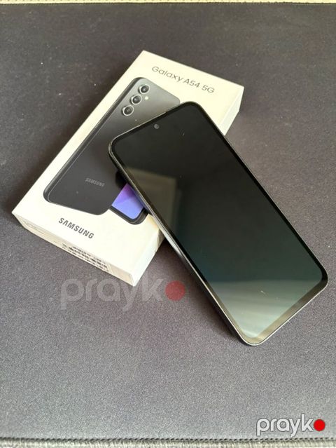 Samsung Galaxy A54 5G, 256 GB, rəng - Boz, Barmaq izi, İki sim kartlı, Face ID — Bakı